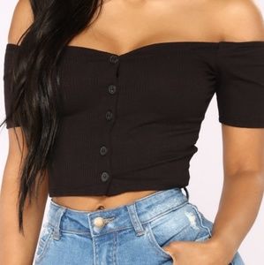 Off the shoulder top